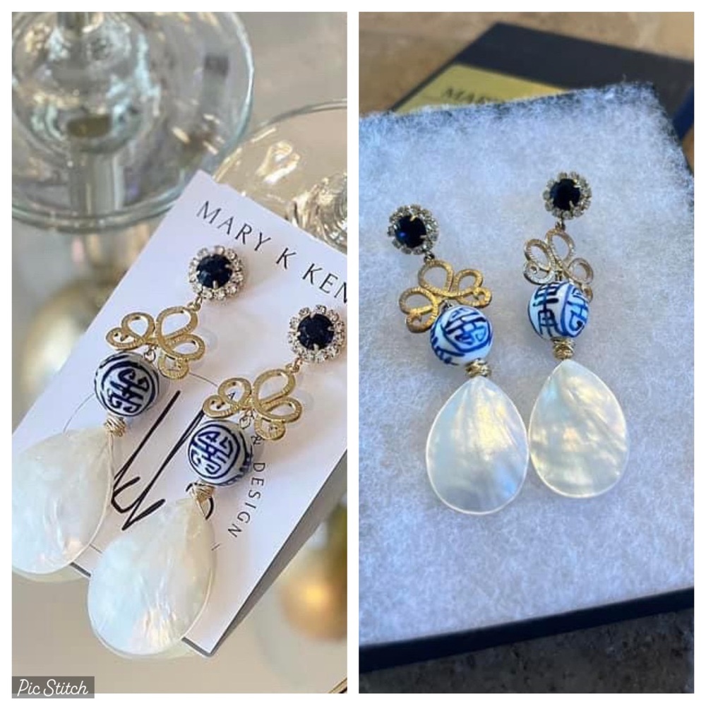 Mary K Kendig Custom earrings